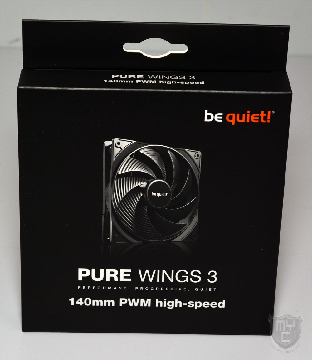 for high-speed Wings hardware – PWM 140mm Test life Media Pure be – 3 – Lüfter MYC quiet! im