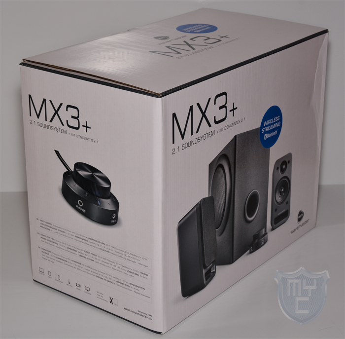 Wavemaster MX3+ BT 2.1 Luidsprekersysteem 50 Watt Met Bluetooth - Actieve Boxen Voor TV, PC, Smartphone & Tablet - Zwart